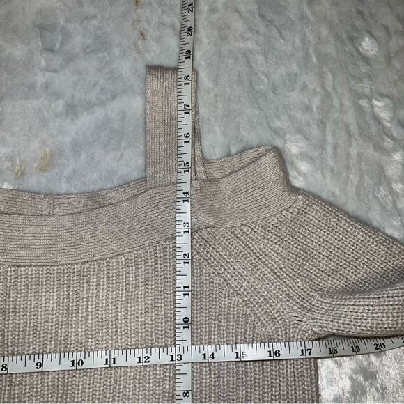 All Saints Dasha Crop Jumper Cold shoulder sweater size Small - Picture 10 of 10